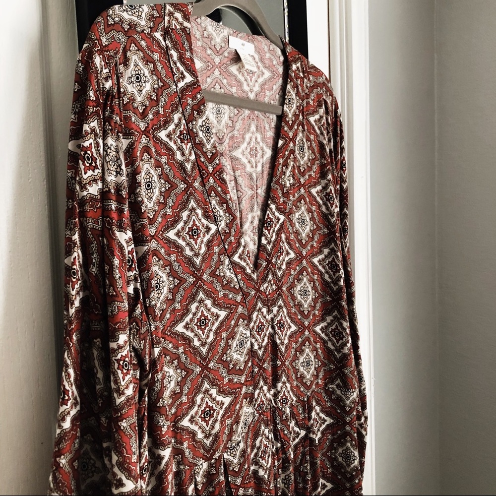 Vintage-Print Dress ✨